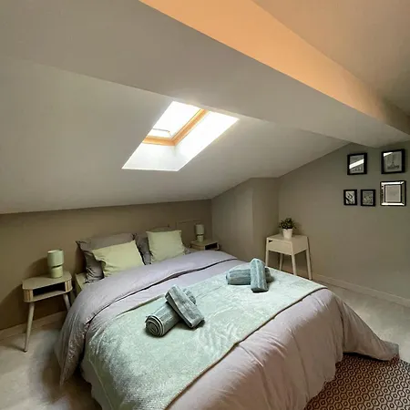 T3 Duplex Cosy - Notre-dame - Netflix - Terrasse Apartamento