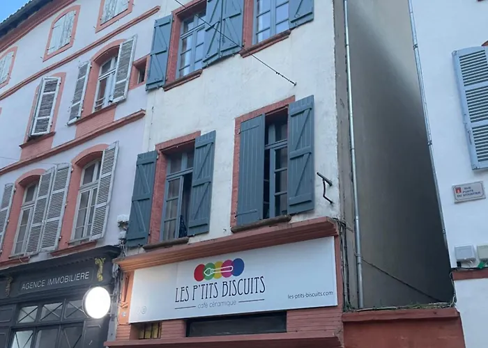 T3 Duplex Cosy - Notre-dame - Netflix - Terrasse * モントーバン